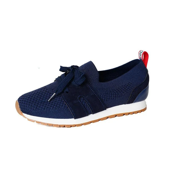 Mesh slip-on sneakers - luftige damen sportschuhe