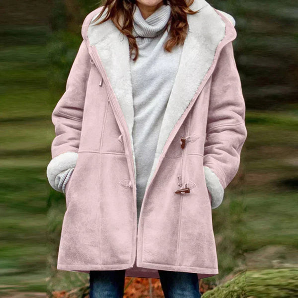 Dä damen schafsmantel - warme und stylische winterjacke