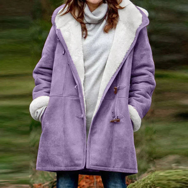 Dä damen schafsmantel - warme und stylische winterjacke