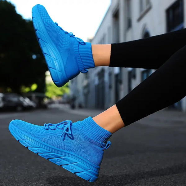 Damen stricksocken-trainer – leichte, atmungsaktive schuhe für den alltag
