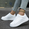 Dä damen sneakers – stilvolle weisse low-top trainer