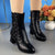 Schwarzi stiefelette - stilvolle damen-booties mit absatz und schnürung