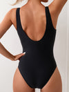 Badeanzug - elegante damen-einteiler mit kontrastdetails