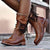 Braune Stiefeletten aus Kunst – stylische Schnürboots für Frauen