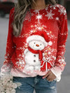 Weihnachtspullover – Festlicher Damenpullover mit funkelndem Baumdesign