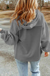 Fleece-Hoodie – Casual Damenjacke mit Reissverschluss und Brusttaschen