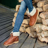 Dä damen winterboot – vintage stiefeletten mit kuscheligem innenfutter