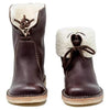 Dä damen winterboot – vintage stiefeletten mit kuscheligem innenfutter
