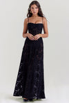 Blumenkleid - elegante abendrobe für frauen