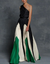 Delaide - maxikleid mit einem schulterträger für damen
