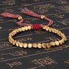 Tibetisches buddhistisches Harmonie-Armband – Elegantes Damenarmband mit edlem Metall-Finish