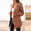 Massgeschneiderter langer blazer - eleganter damenjacke für anspruchsvolle anlässe