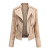Gewaschene jacke für Damen – trendiger Vintage-Stil