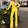 2-teiliges damen blazer-anzug – elegante büro kleidung mit taillierter passform und vielseitigem design für professionelle auftritte