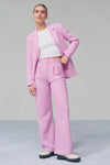 2-teiliger damen-anzugjacke und hose - stylische büro-kleidung