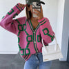 Strickjacke - elegante, oversized damenstrickmode