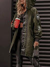 Schicki Damen-Parka – Langi Jacke mit Kapuze, verstellbarem Kordelzug und Reissverschluss