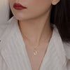 Kette mit verflochtenen Gliedern – eleganter Damenschmuck