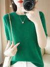 Strickpullover - kurzarm top aus und für damen
