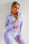 3-teiliges damen fitness-outfit - trendige sport-bhs, leichte activewear für dein workout