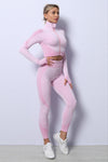 3-teiliges damen fitness-outfit - trendige sport-bhs, leichte activewear für dein workout