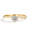 Solitaire Ring – Zeitloses Damen Verlobungsband mit Zirkonia