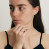 Solitaire Ring – Zeitloses Damen Verlobungsband mit Zirkonia