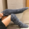 Flauschige beinwärmer - weiche und gemütliche damenmode