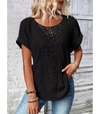 Damen häkel-top - filigranes design für lässige eleganz