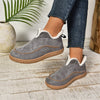 Warme damenschuhe - winterstiefel mit weichem innenfutter und rutschfester sohle