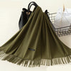 winter schal - luxuriöser damen wrap