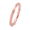 Eleganter Damenring – Schlankes, strukturiertes Band mit stilvollem Design