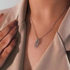 Kette mit verflochtenen Gliedern – eleganter Damenschmuck