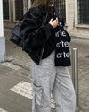 Oversized kunstjacke - stylische winterbekleidung für frauen