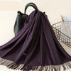 winter schal - luxuriöser damen wrap
