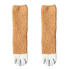 3-teiliges katzenpfoten-socken-set – flauschige, warme damen-socken