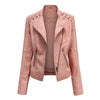 Gewaschene jacke für Damen – trendiger Vintage-Stil