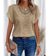 Damen häkel-top - filigranes design für lässige eleganz