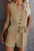 Chic jumpsuit mit gürtel - vielseitiger damen sommer-overall