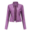 Faux bikerjacke – schicke motorradjacke für damen