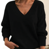 Damen v-ausschnitt pullover - elegant und gemütlich