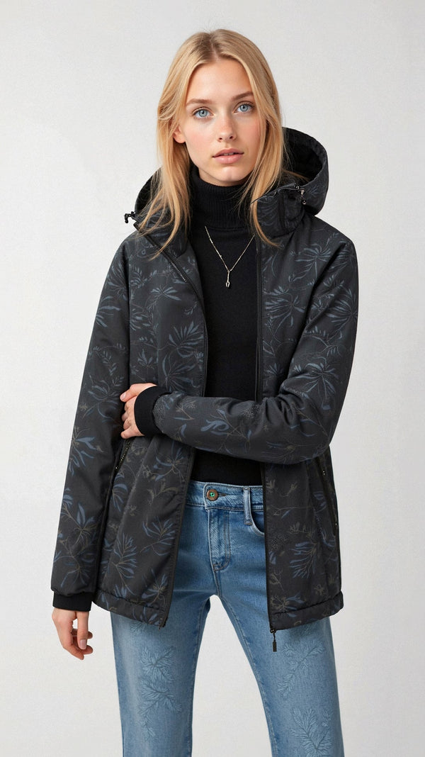 Leichte damen kapuzenjacke - stylische outdoorjacke für frauen