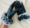 winterhandschuhe - stilvolle damenhandschuhe mit fellbesatz