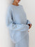 Gestrickter pullover - lässiger oversized-nicktop für damen