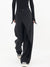 Asymmetrische weite hosen - stilvolle damen-hosen
