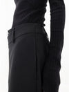 Asymmetrische weite hosen - stilvolle damen-hosen