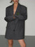 Oversized blazer - massgeschneiderte damenjacke