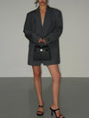 Oversized blazer - massgeschneiderte damenjacke