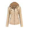 Damen jacke mit kapuze - stylische schwarze zip-jacke
