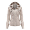 Damen jacke mit kapuze - stylische schwarze zip-jacke